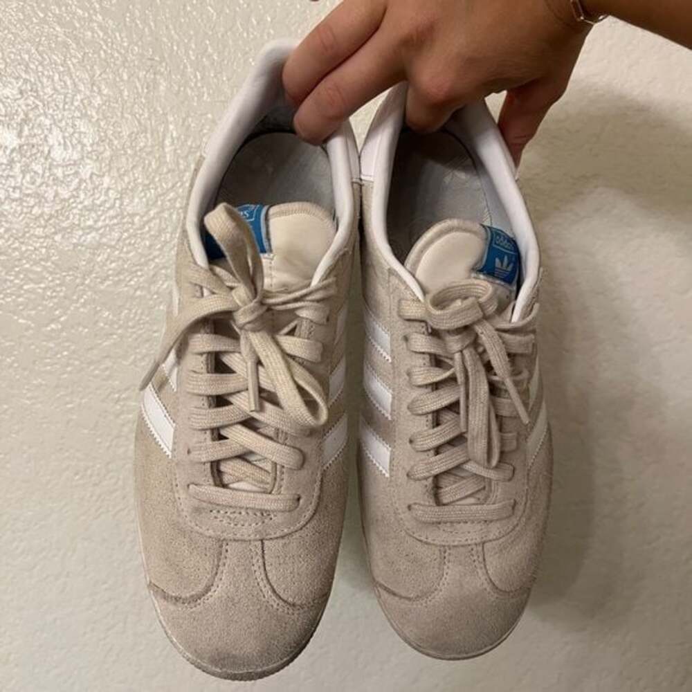 Adidas Beige Gazelles